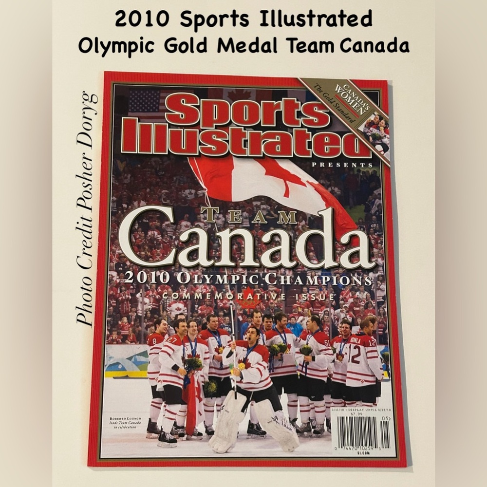 New 2010 Sports Illustrated Team Canada 2010 Magazine
